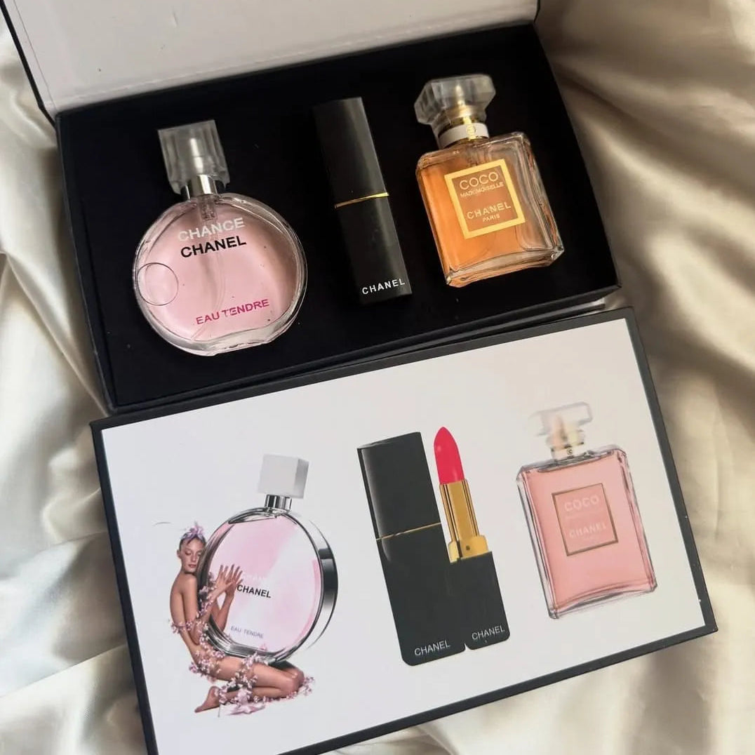 Chanel Perfume And Gift Set - 30ml Each Perfume