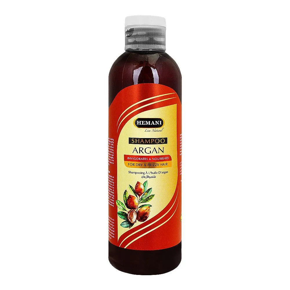 Hemani Argan Shampoo, For Dry & Frizz Hair -  350ml