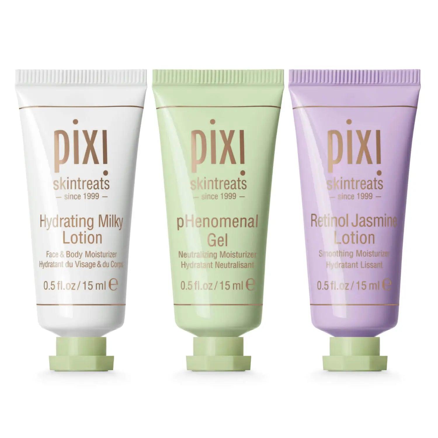 3 in 1 Pixi Multi-Moisturizing Gift Set Trio Of Moisturisers