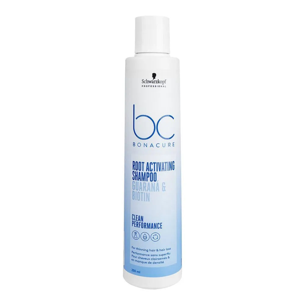 Schwarzkopf BC Bonacure Scalp Root Activating Shampoo – Guarana & Biotin – 250ml