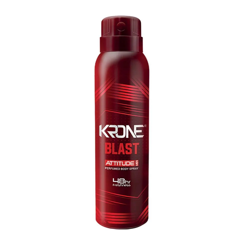 Krone Attitude Blast Body Spray For Men - 150ml
