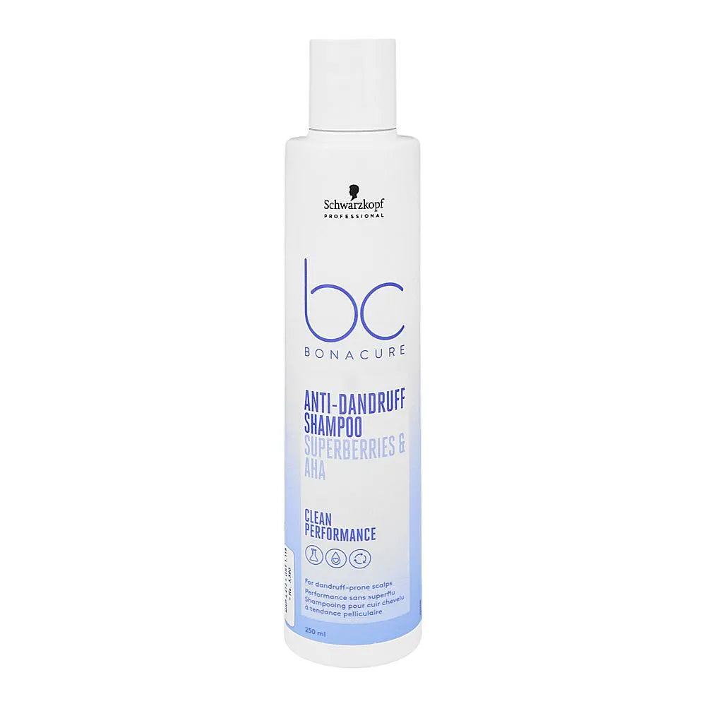 Schwarzkopf BC Bonacure Superberries & AHA Anti-Dandruff Shampoo – 250ml