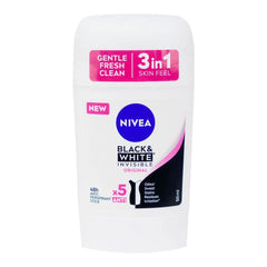 Nivea Men Black & White Invisible Anti-Perspirant Deodorant Stick - 50ml