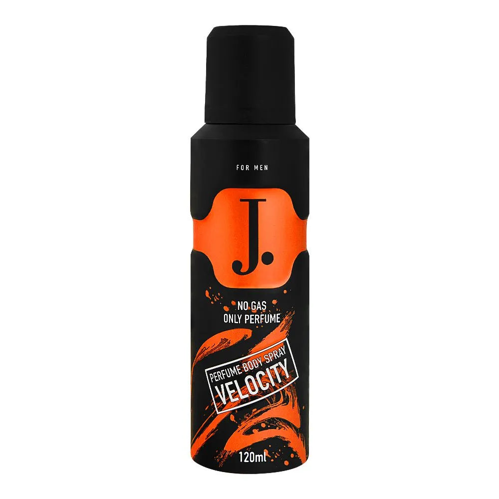 J. Velocity No Gas Perfume Body Spray for Men – 120ml