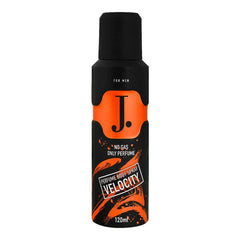 J. Velocity No Gas Perfume Body Spray for Men – 120ml