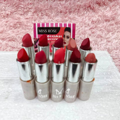 Miss Rose Lipsticks - 10 Pcs Set