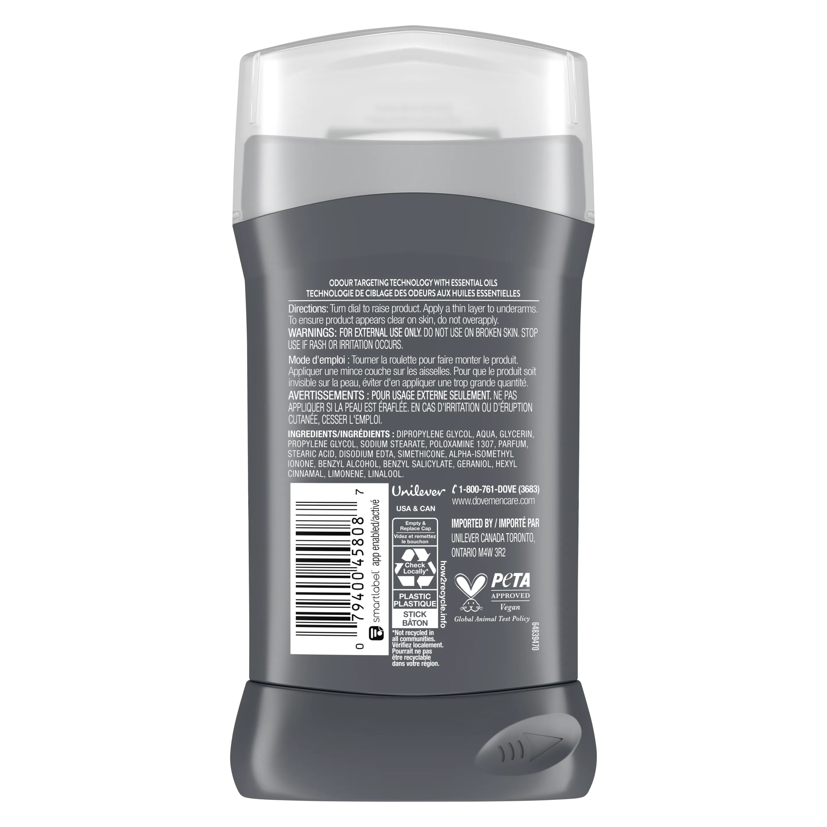 Dove Men+Care SportCare Deodorant Stick Fresh - 85g