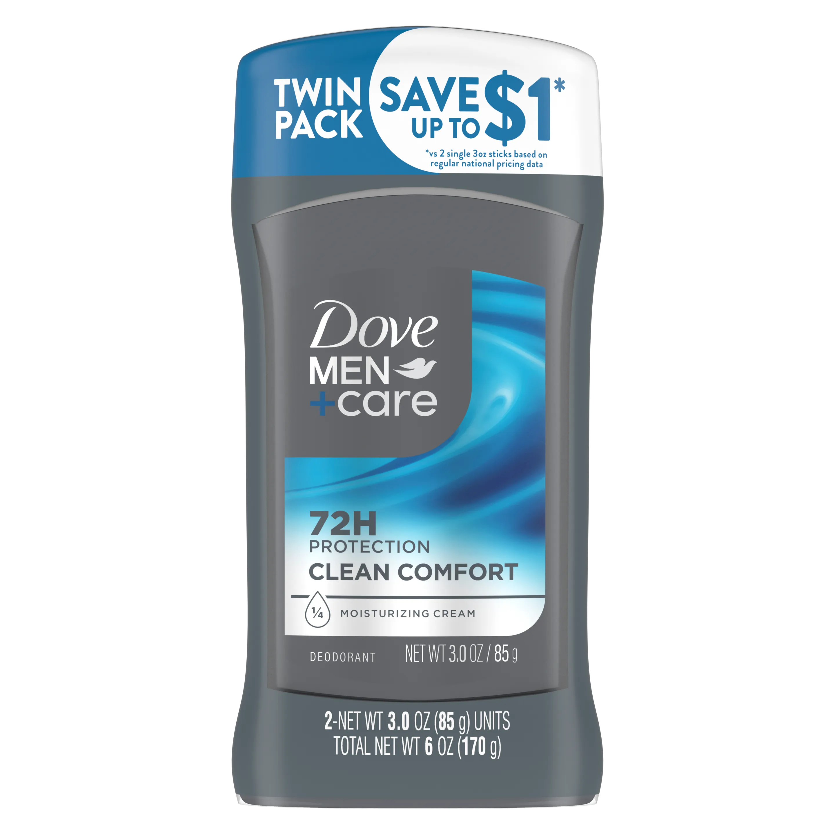 Dove Men+Care Clean Comfort Deodorant Stick - 85g