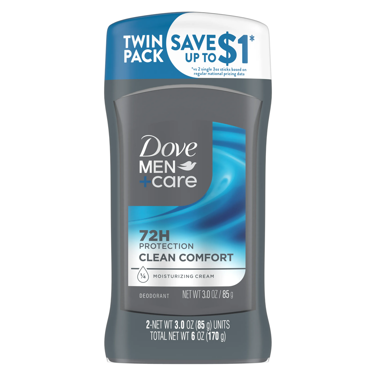 Dove Men+Care Clean Comfort Deodorant Stick - 85g