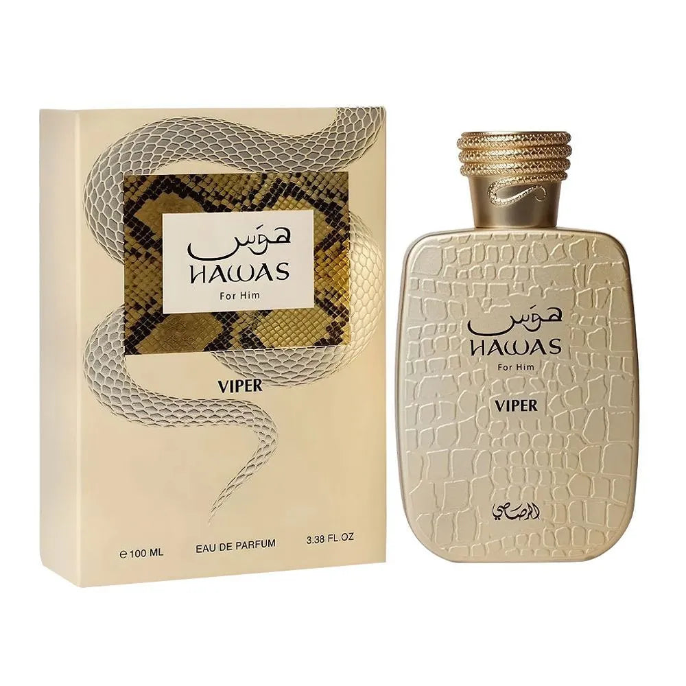 Rasasi Hawas Viper For Him, Eau De Parfum - 100ml