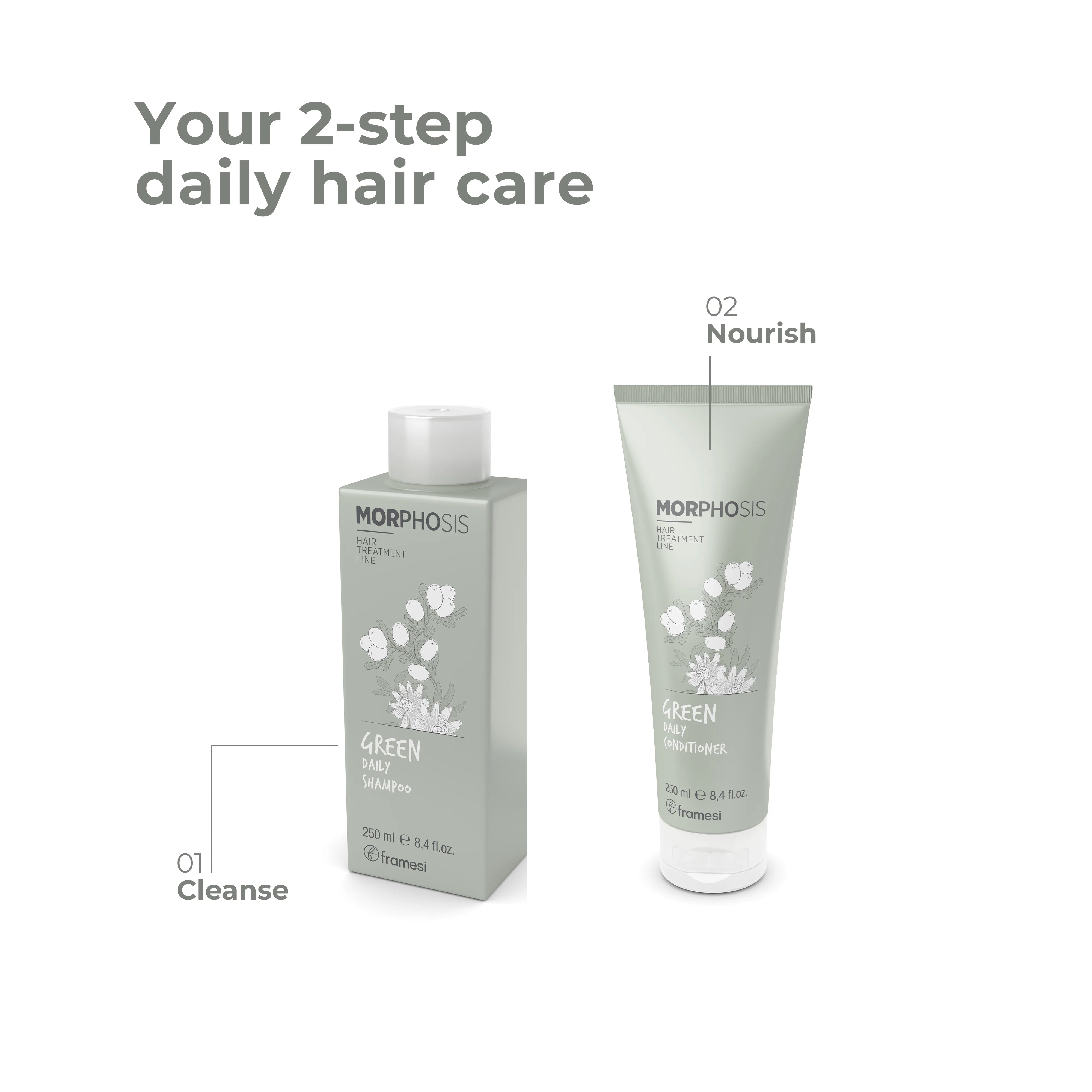 Framesi - Morphosis Green Daily Shampoo 250ml