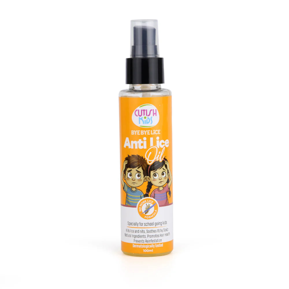 Cutish Anti Lice Hair Oil for Kids - 100ml