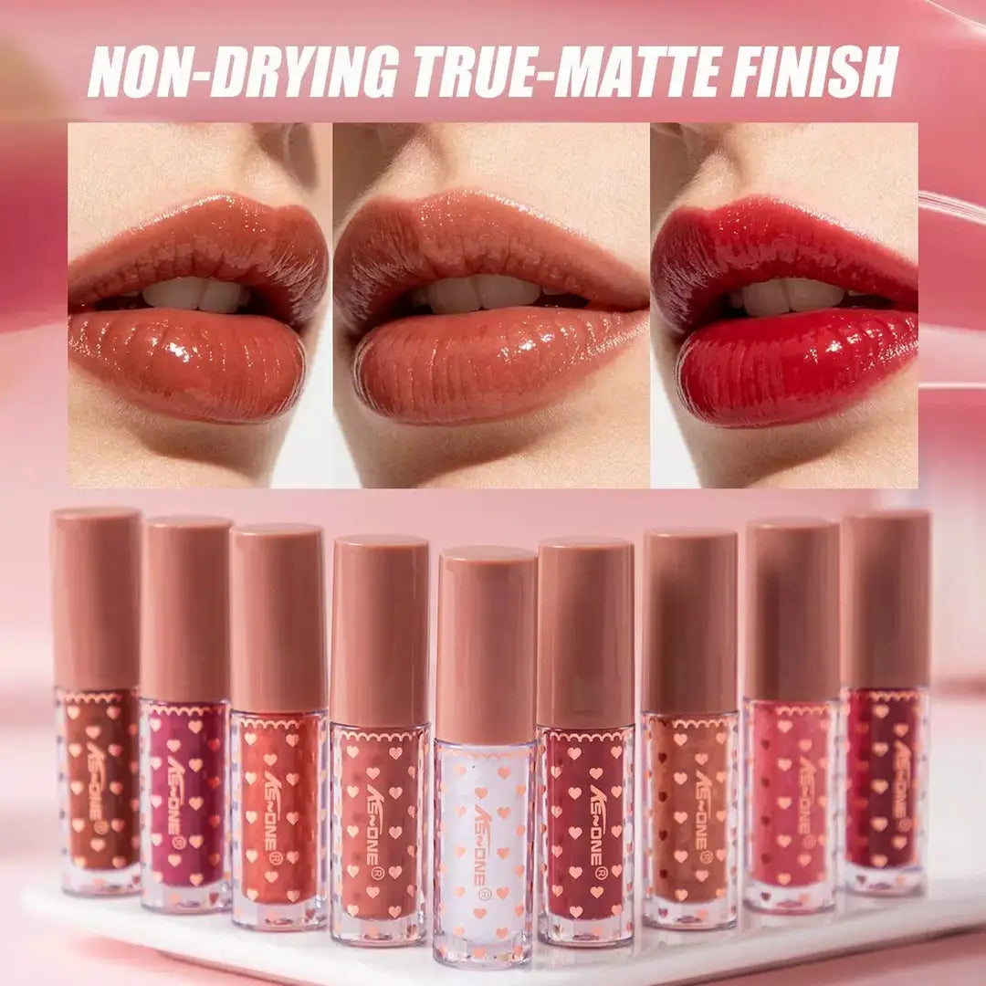 KS ONE Bold Coverage Lip Gloss - 12 Pcs