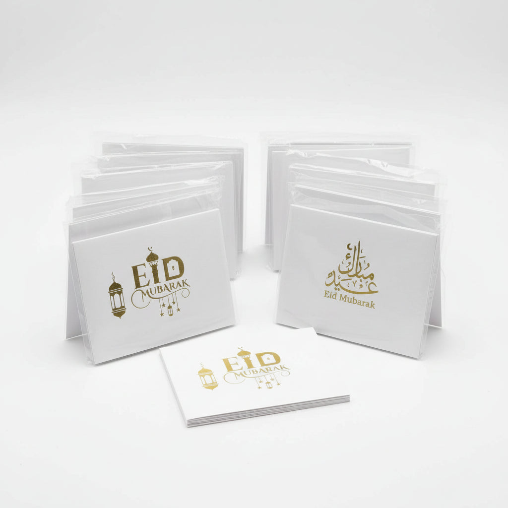 Eid Mubarak Foil Envelope - Pack of 10