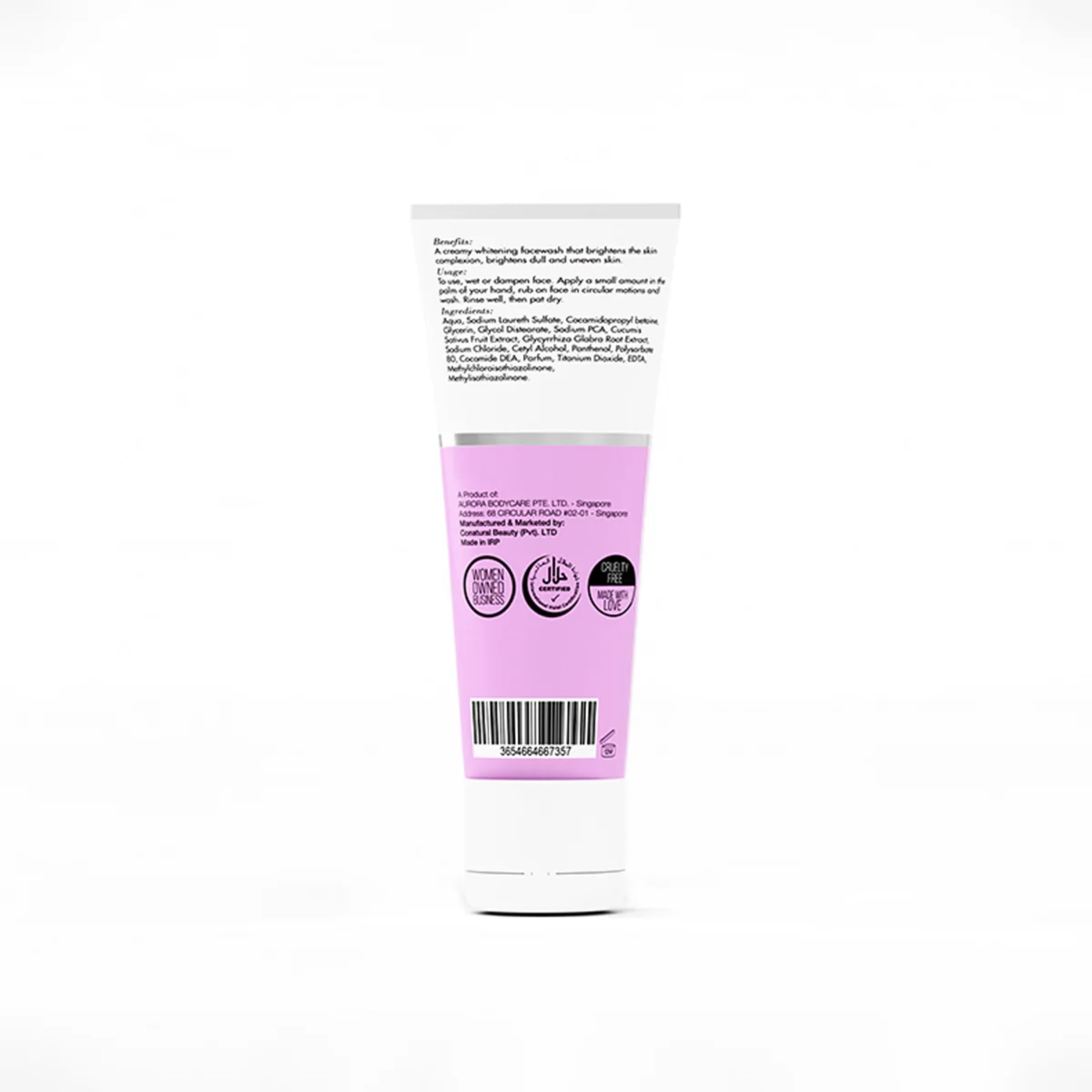 True Beauty Whitening &amp; Brightening Facewash 75ml