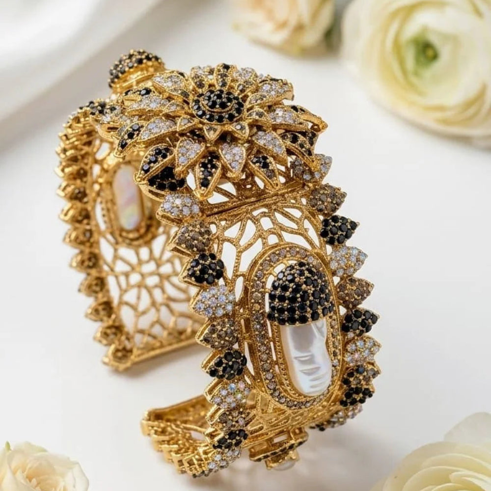 Turkish Stone Bangle – Openable Free Size