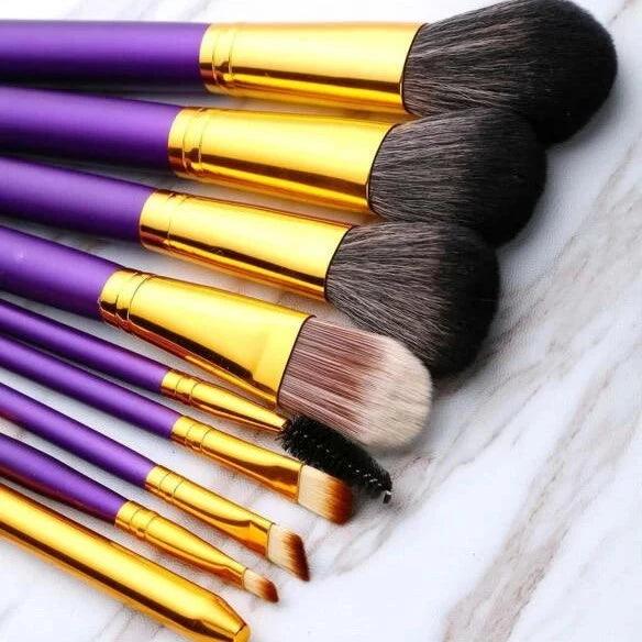 8 Makeup Brushes Set