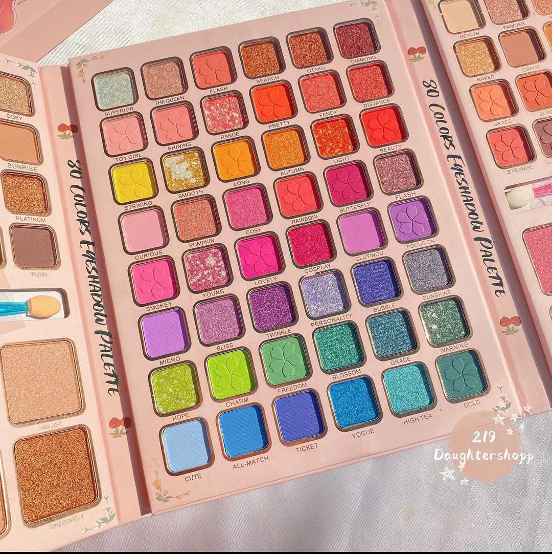 Igoodco High Quality Eyeshadow Book Palette - 80 Color