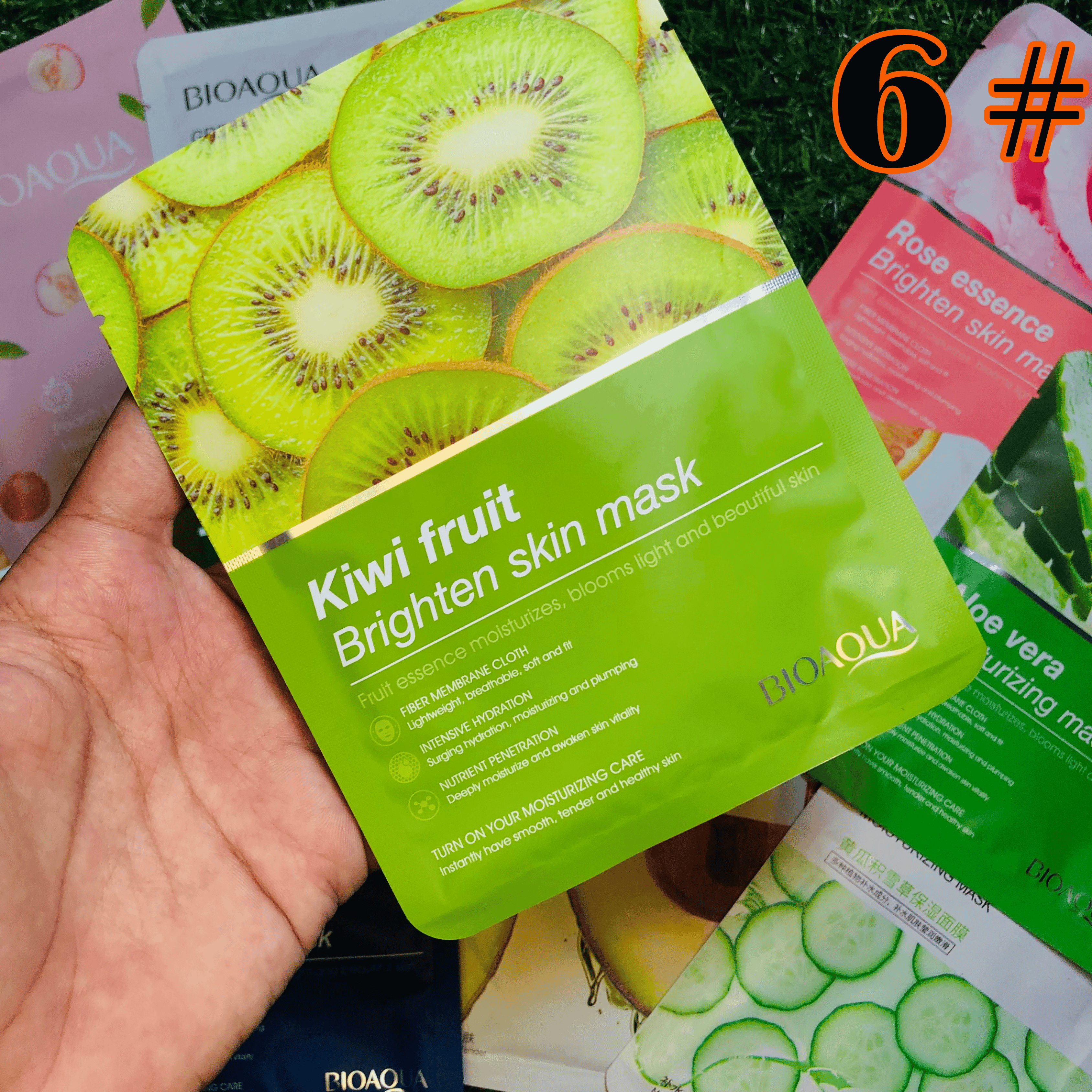 11 PACK 🔥 Moisturizing Face Sheet Mask (Imported) ( LIMITED STOCK 🚨)