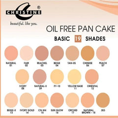 Christine Oil Free Pan Cake