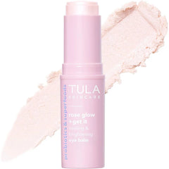 Original TULA Skincare Rose Glow & Get It Cooling & Brightening Eye Balm - 10g