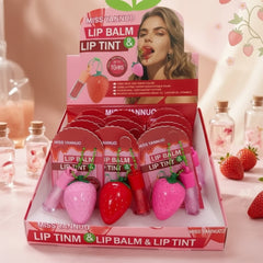Miss Yannuo Strawberry Lip Balm Keychain