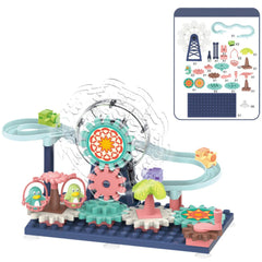 Building Block Track Set Ferris Wheel Funfair Block Play Set or Amusement Park