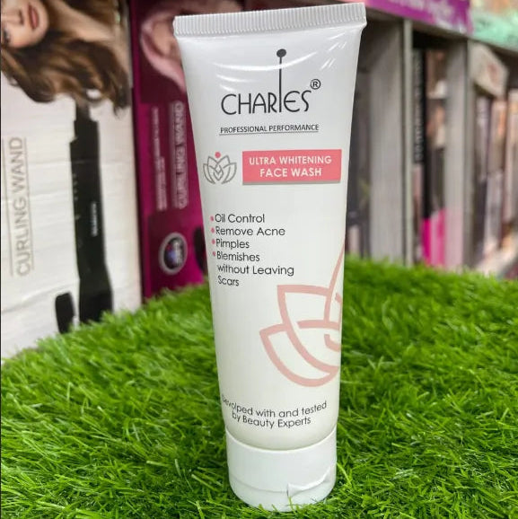 Charies Ultra Whitening Face Wash - 100ml