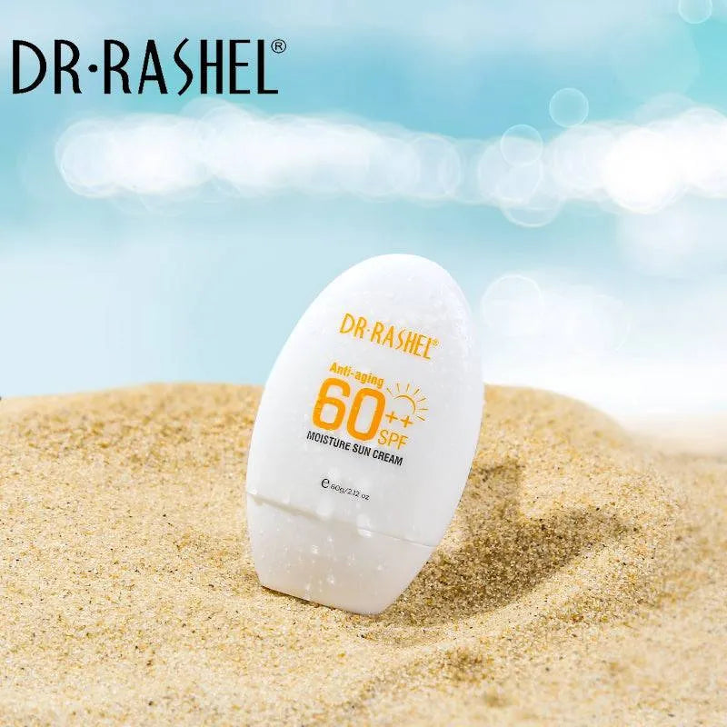 Dr.Rashel 2 PC Set Hydrating And Anti-Aging Sun Protection Cream Soothing & Cooliing Gel Kit 60SPF
