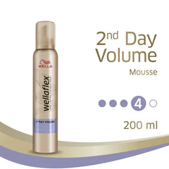 Wella Wellaflex 2Nd Day Volume 4 Hair Mousse 250ml
