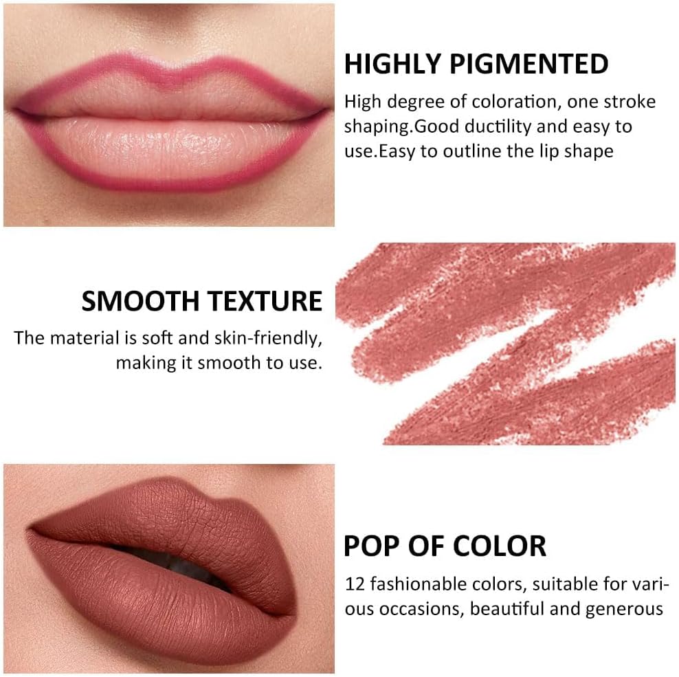 Eveline Beauty Lipstick Pencils – Smooth Matte Color for All-Day Glam