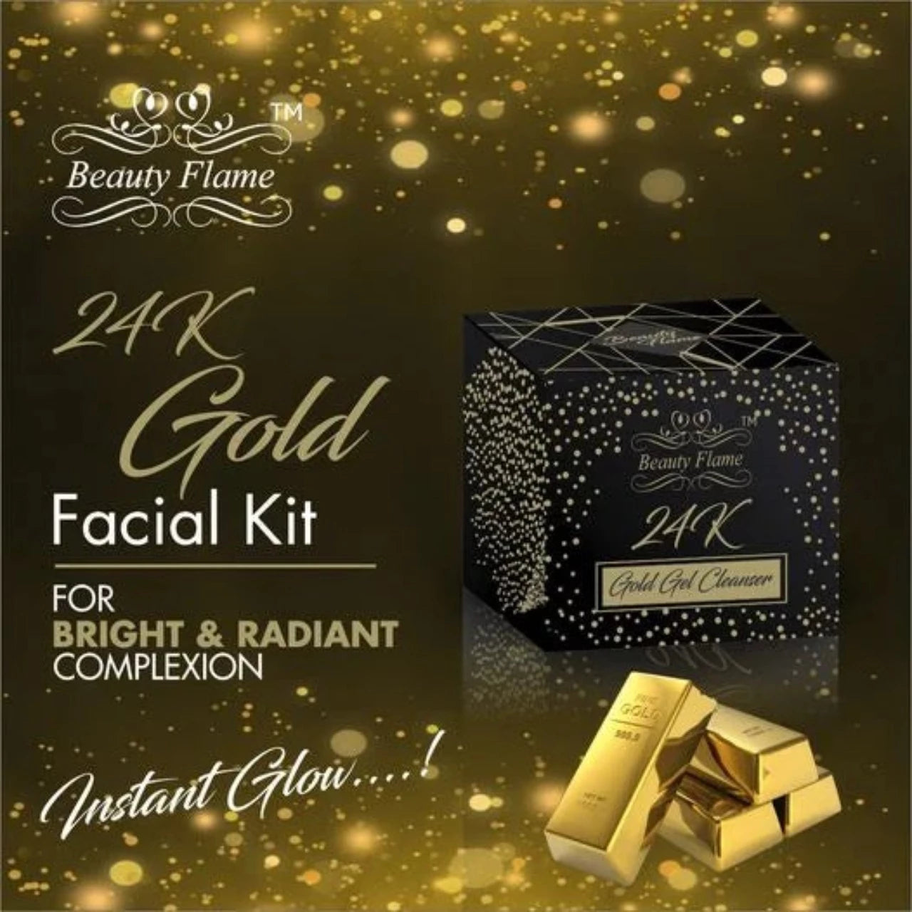 Beauty Flame 24k Gold Facial Kit