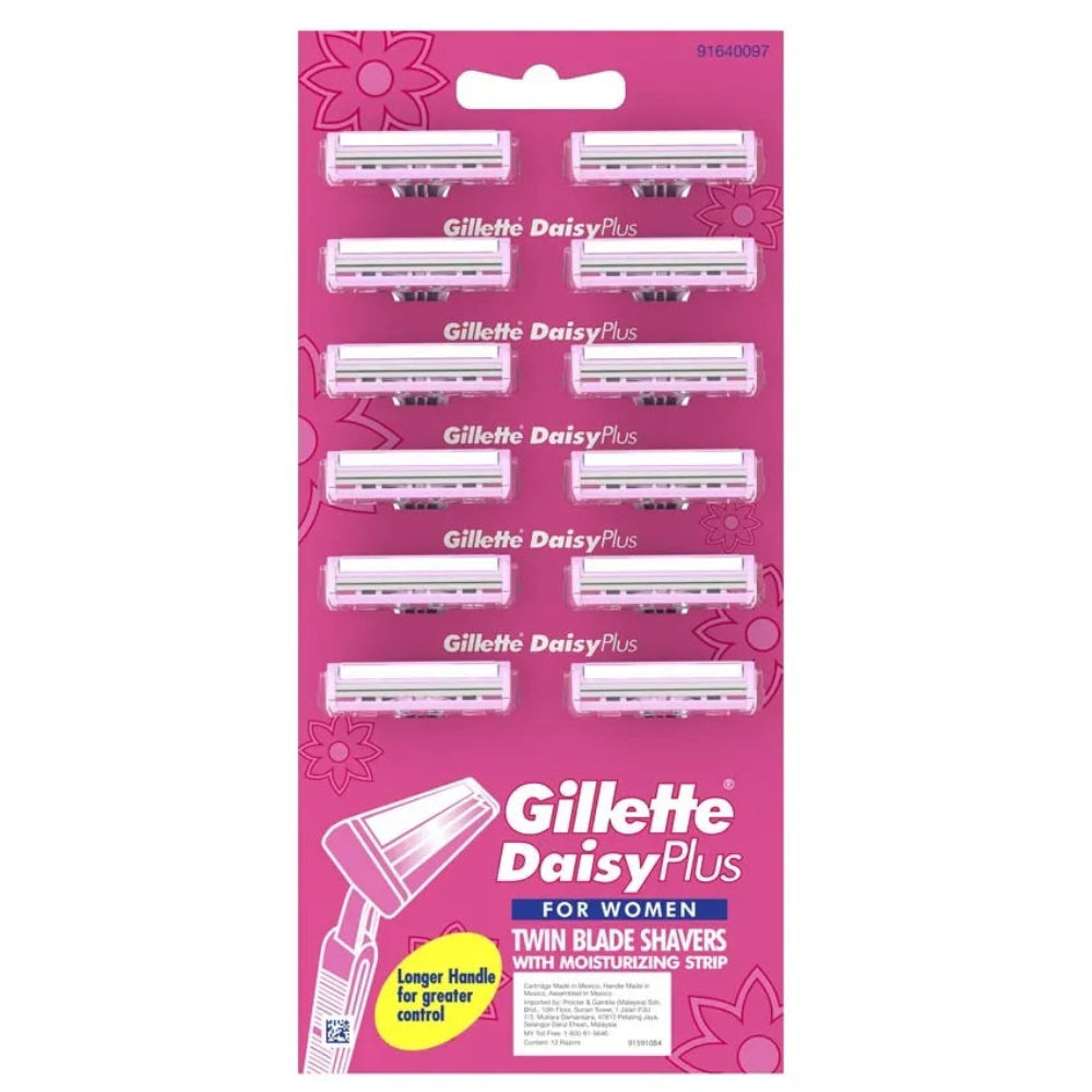 Gillette Daisy Plus for Women Hangcard - 10 Pcs