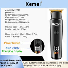 Kemei KM-2282 Hair Clipper and Beard Trimmer for Men