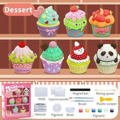 DIY Dessert 3D Mould & Paint kit for kids
