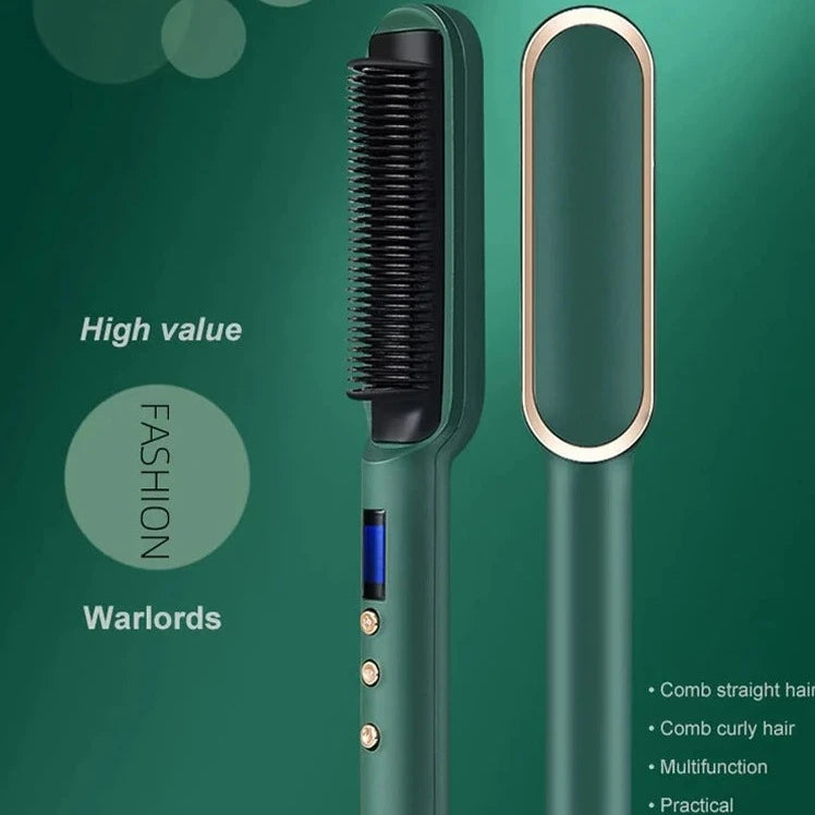 909 LED Hair Straightening Brush