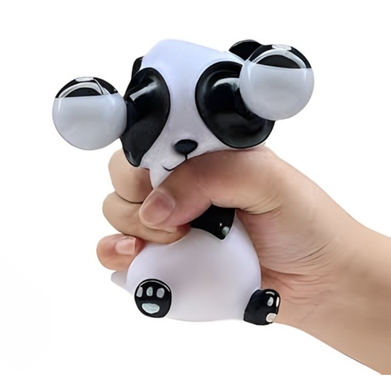 Panda Pop Out Eyes Squeeze Toy Soft Stress Relief Fidget Toy