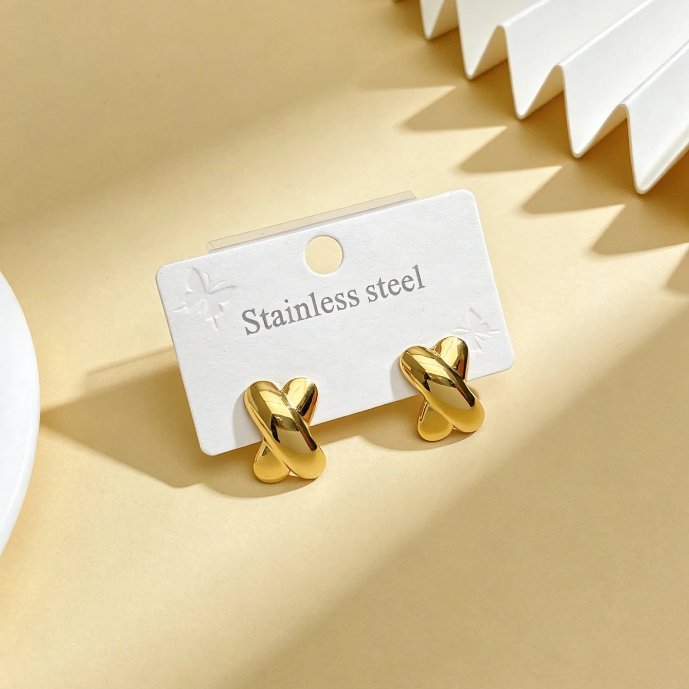 Stainless Steel Hypoallergenic Earrings - Each Pair