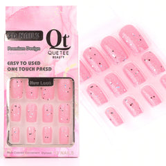 Quetee Beauty 3D Nails Premium Design Seventeen