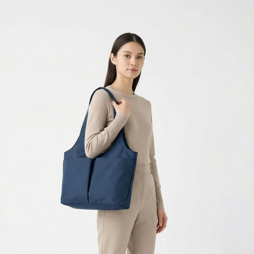 Casual Waterproof Nylon Shoulder Bag - Each