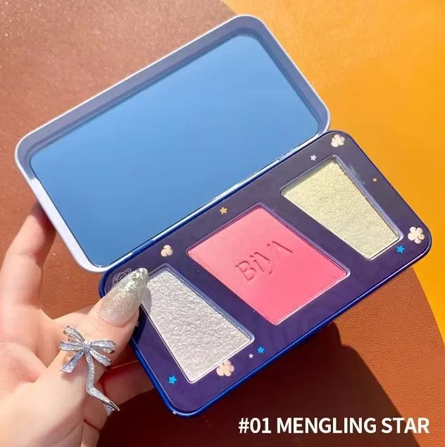 Biya Korean Highlighter & Blush Palette
