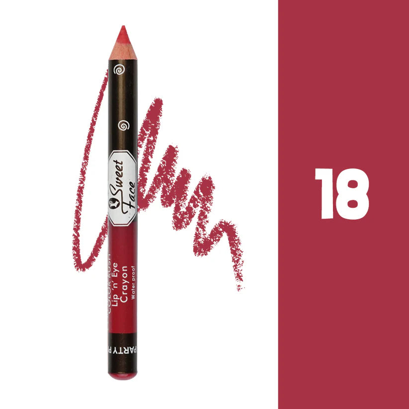 Sweet Face Jumbo Lip/Eye Crayon Pencil