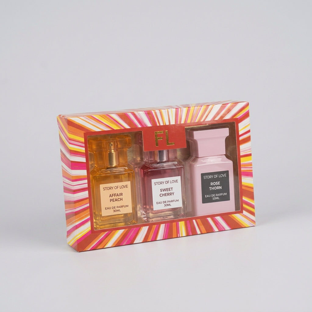 Story of Love eau de parfum gift set - 3 Pcs Set