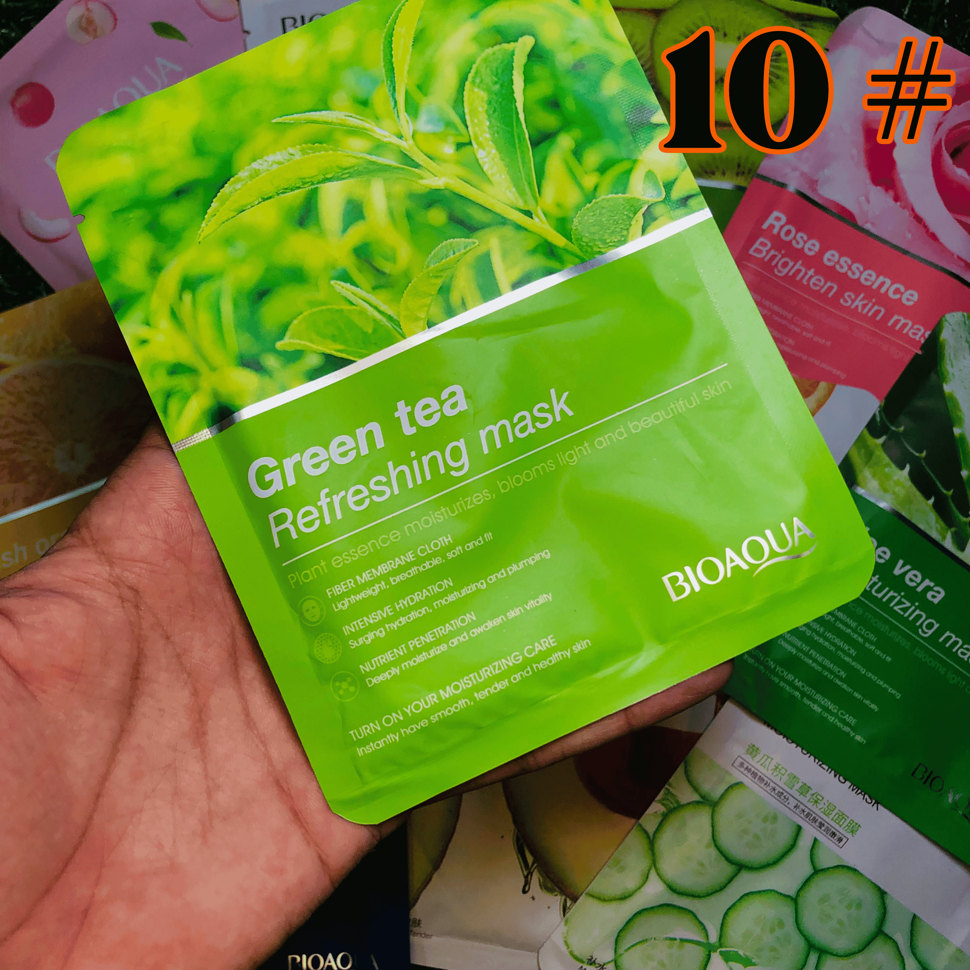 11 PACK 🔥 Moisturizing Face Sheet Mask (Imported) ( LIMITED STOCK 🚨)