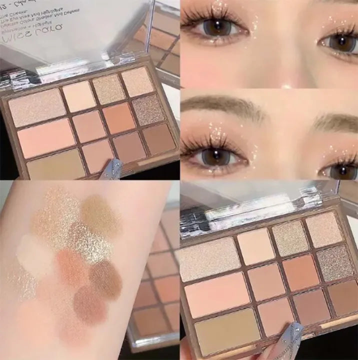 Miss Lara 12-Color Eyeshadow Palette