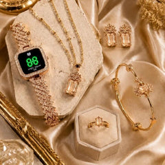 Luxury Women's Jewelry & Touch Watch Gift Set – Each