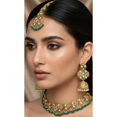 9 Ratan Choker Necklace Set