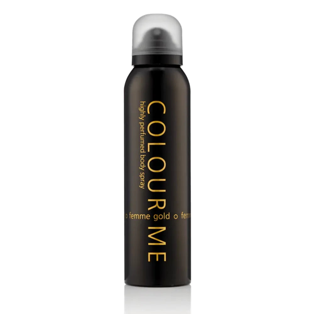 Colour Me Deodorant Spray Femme Gold - 150ml
