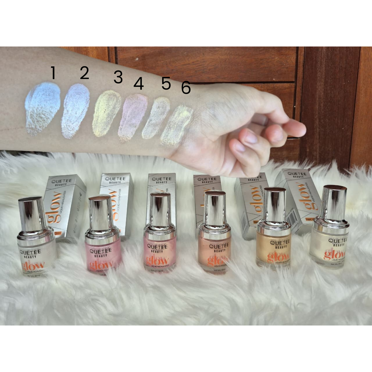 Quetee Beauty Glow Liquid Highlighter Each - 30ml