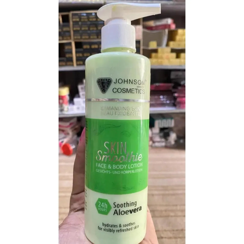 Johnson Cosmetics Skin Smoothie Aloevera Face And Body Lotion